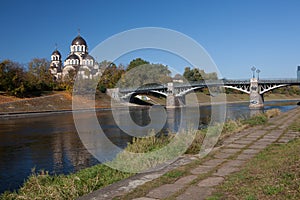 Neris river in Vilnius