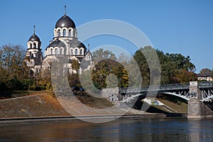 Neris river in Vilnius