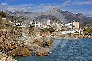 Nerja Spain Andalousia Costa del Sol Main View