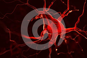 Nerves abstract background