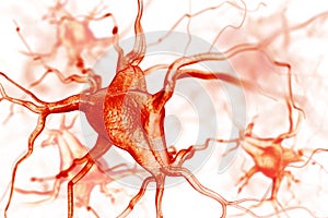 Nerves abstract background