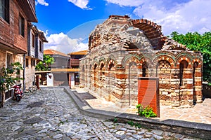 Nesebar, Bulgaria - Old town Mesembria, Church of Archangels