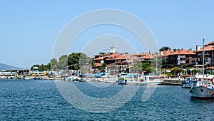 Nesebar - historical town  on the wester bank of the Black Sea, Bulgaria, Europe