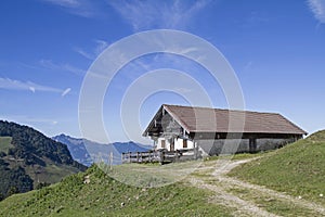 Nesselbrand hut the Chiemgau Alps