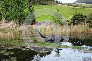 Nessie, Loch Ness Monster, Scotland, UK photo
