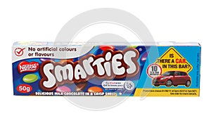 Nestle Smarties chocolate snack