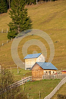 Rustic Mountain Homestead Bucovina Romania photo