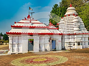 Bhattarikaâthe Goddess of Power, temple on the bank of Mahanadi River, Badamba, Cuttack, Odisha, India photo