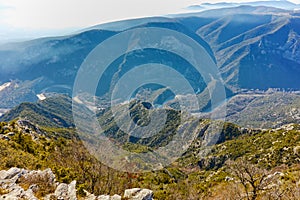 Nestos Gorge near town of Xanthi, Greece