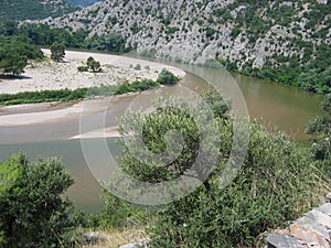 Nestos river near Xanthi Thrace Greece