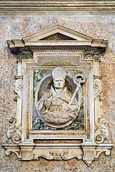 The Nestrians Epis Neapol inside the Basilica of Santa Maria del Principio in Naples, Italy. photo