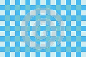 Tablecloth design: Blue interlace pattern