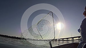 Net On Boat 1