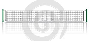 Net for the game of tennis vector illustration photo