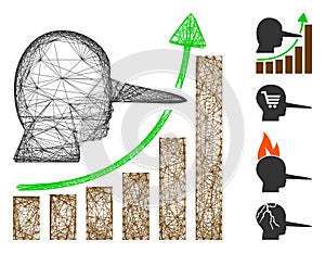 Net Liar Hyip Chart Vector Mesh