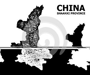 Net Map of Shaanxi Province