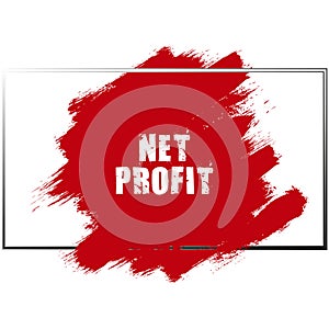 net profit on white
