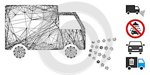 Net Washing Car Vector Mesh