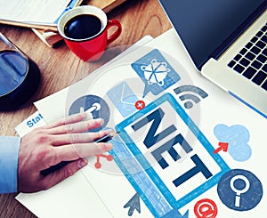 Net Weight Network Online Internet Concept