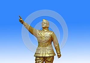 Netaji Subhas Chandra Bose army Statue