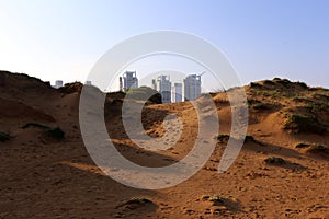 Netanya - a city on the Mediterranean coast