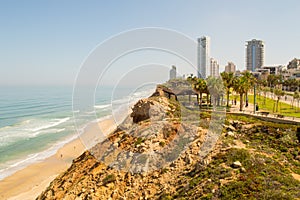 Netanya coast line