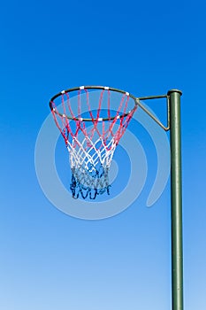 Netball Net Hoop Pole Outdoors