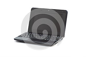 Netbook isolated on white