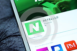 Neteller mobile app