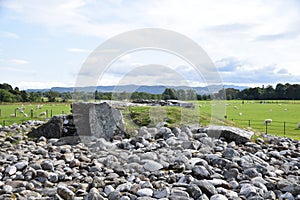 Nether Largie South burial cairn, Kilmartin, Argyll, Scotland