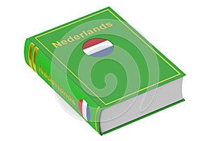 Netherlandish language textbook, 3D rendering