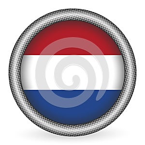 Netherlands flag button