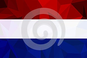 Netherlands Flag. Official colors and proportion correctly. National Flag of Netherlands. National Flag of Netherlands vector illu