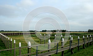 View on the former harbor of Schokland