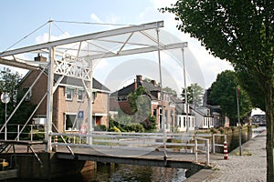 Canal The Overdiep in Veendam photo