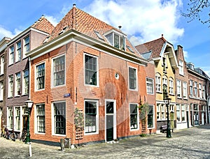 Historic house in the center of Leiden.