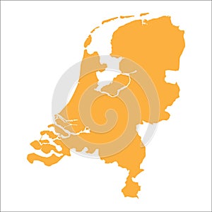 Netherlands map