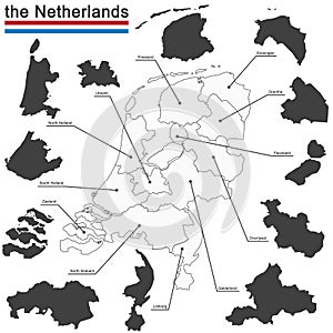 the Netherlands and provinces photo