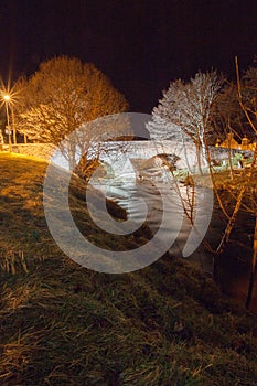 Nethy bridge by night