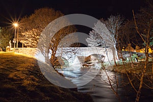 Nethy bridge by night
