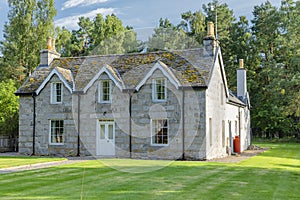 Nethy village in Strathspey in the Highland Council Area of Scotland