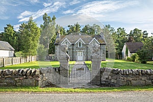 Nethy village in Strathspey in the Highland Council Area of Scotland