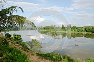 Netravati River at Thumbe in Mangalore, India