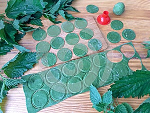 Nettle green pasta