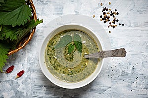 Nettle soup