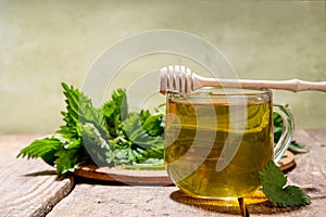 Nettle Tea hot plant drink