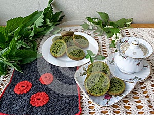 Nettles green cookies