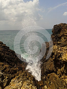 Netural sea side in Sri LankaHummana photo