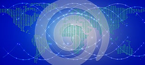 Network business conection concept - Network business conection