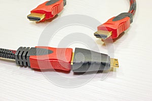 The network cable for the computer